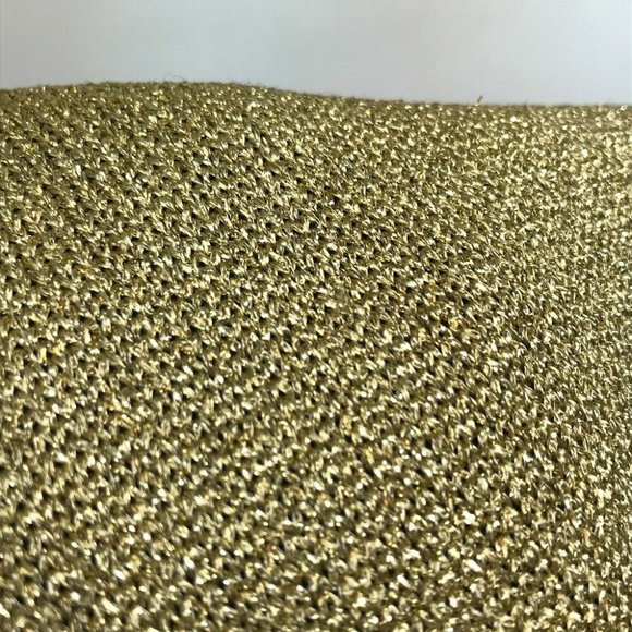 Authentic LOUIS VUITTON M76167 Echarpes Grister Scarf wool Gold x Black - Picture 4 of 10